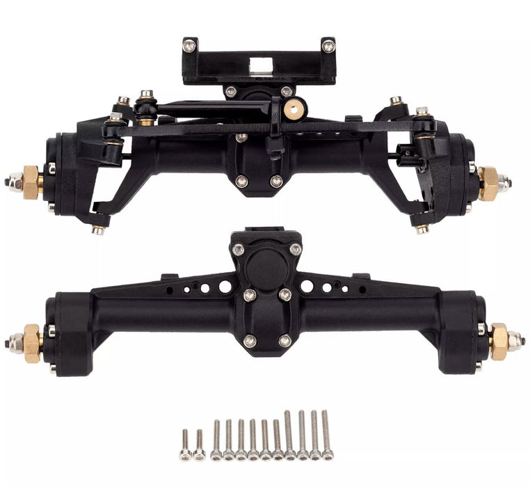 Powerhobby SCX24761 Front and Rear Portal Axle for SCX24 Jeep C10 Bronco Deadbolt