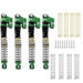Powerhobby SCX24771 Green 58mm Long Travel Shocks for SCX24 Jeep or Bronco