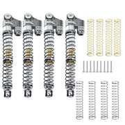 Powerhobby SCX24771 Grey 58mm Long Travel Shocks for SCX24 Jeep or Bronco