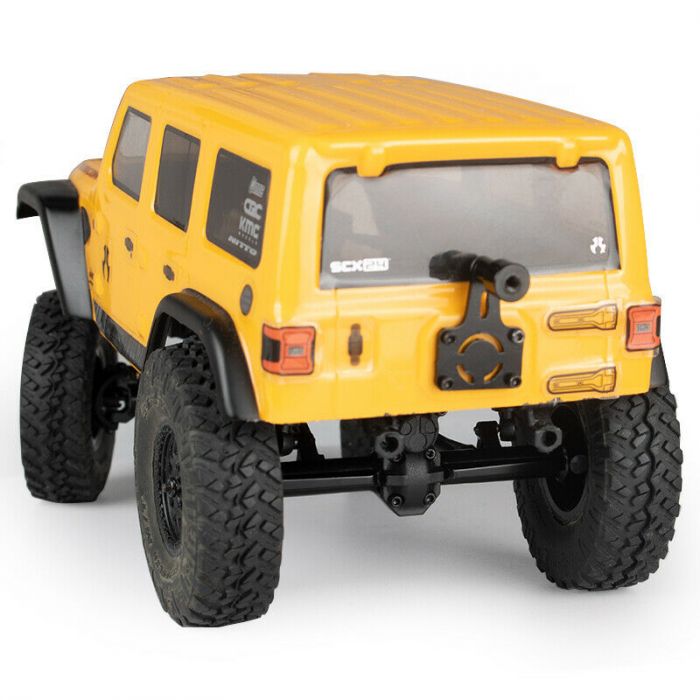Powerhobby SCX2478 Black Metal Front and Rear Axle Housing Case for SCX24