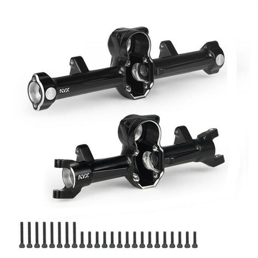 Powerhobby SCX2478 Black Metal Front and Rear Axle Housing Case for SCX24