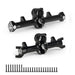 Powerhobby SCX2478 Black Metal Front and Rear Axle Housing Case for SCX24