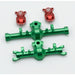 Powerhobby SCX2478 Green Aluminum Front and Rear Axle Housing Case for SCX24