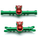 Powerhobby SCX2478 Green Aluminum Front and Rear Axle Housing Case for SCX24