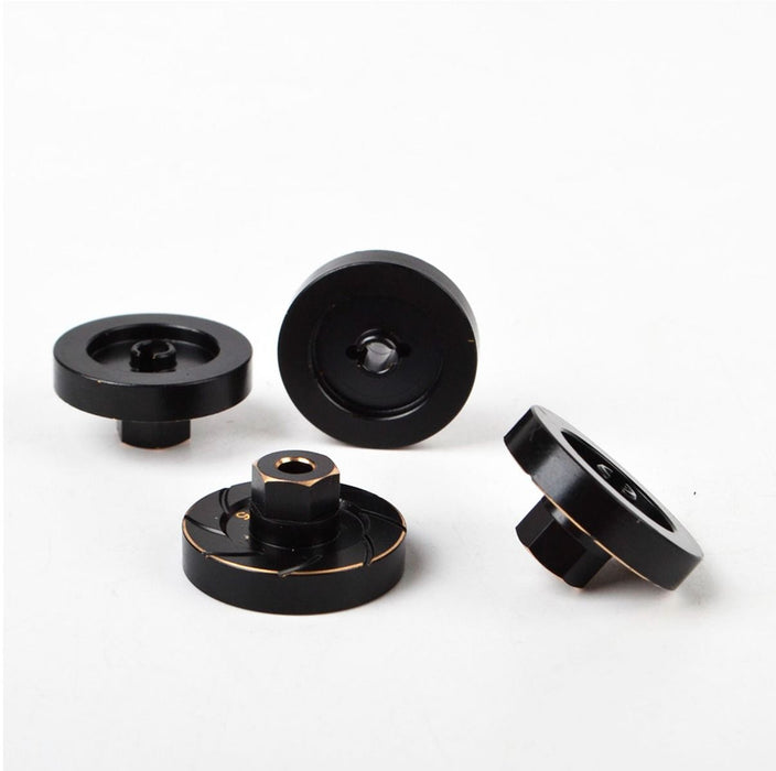 Powerhobby SCX2482 Brass Counterweight Wheel Hub Adapters for SCX24