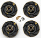 Powerhobby SCX2482 Brass Counterweight Wheel Hub Adapters for SCX24