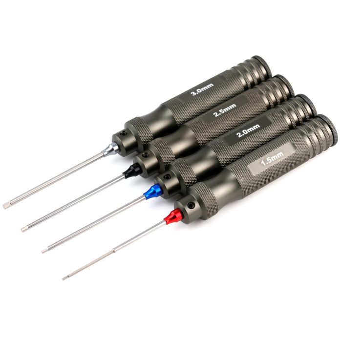 Powerhobby T008 Metric Magnetic Hex Tool Set (1.5, 2.0, 2.5, 3.0)
