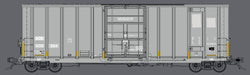 Prairie Shadows 8022A05 HO Scale 50' High Cube Boxcar "Patched" AOK