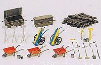Preiser 17175 HO Scale Accessories for Track Workers