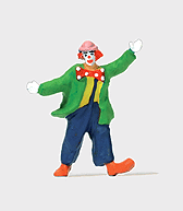 Preiser 29086 HO Scale Clown with Bowtie