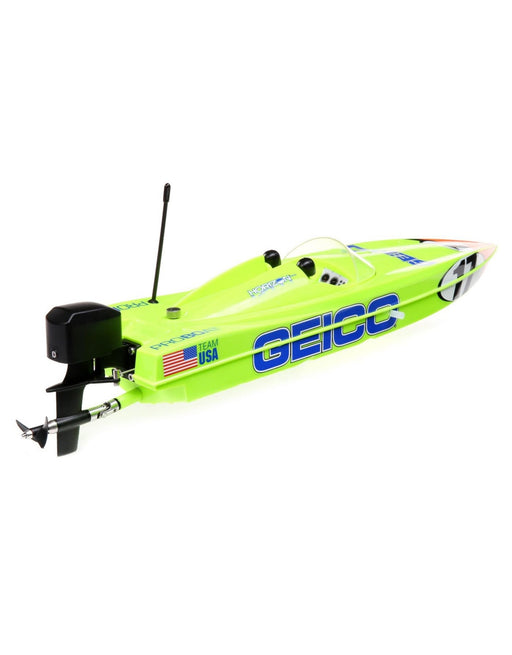 Pro Boat 08044T1 Miss Geico 17" RTR Self Righting Deep-V Boat