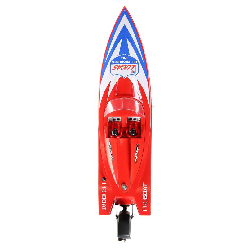 Pro Boat 08044T2 Lucas Oil 17" RTR Self Righting Deep-V Boat