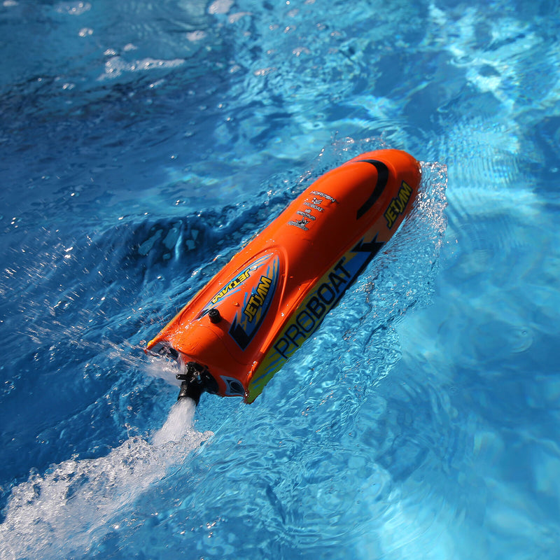 Pro Boat PRB08031T1 Orange Jet Jam 12" Pool Racer RTR Boat