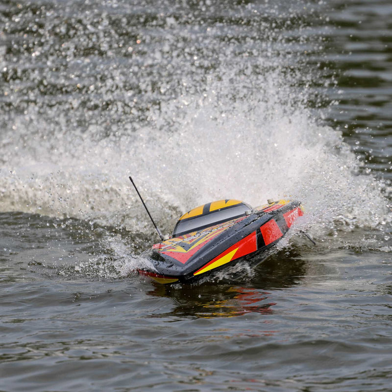 Pro Boat PRB08032V2T1 Black 36" Sonicwake Deep-V Self-Righting RTR Boat