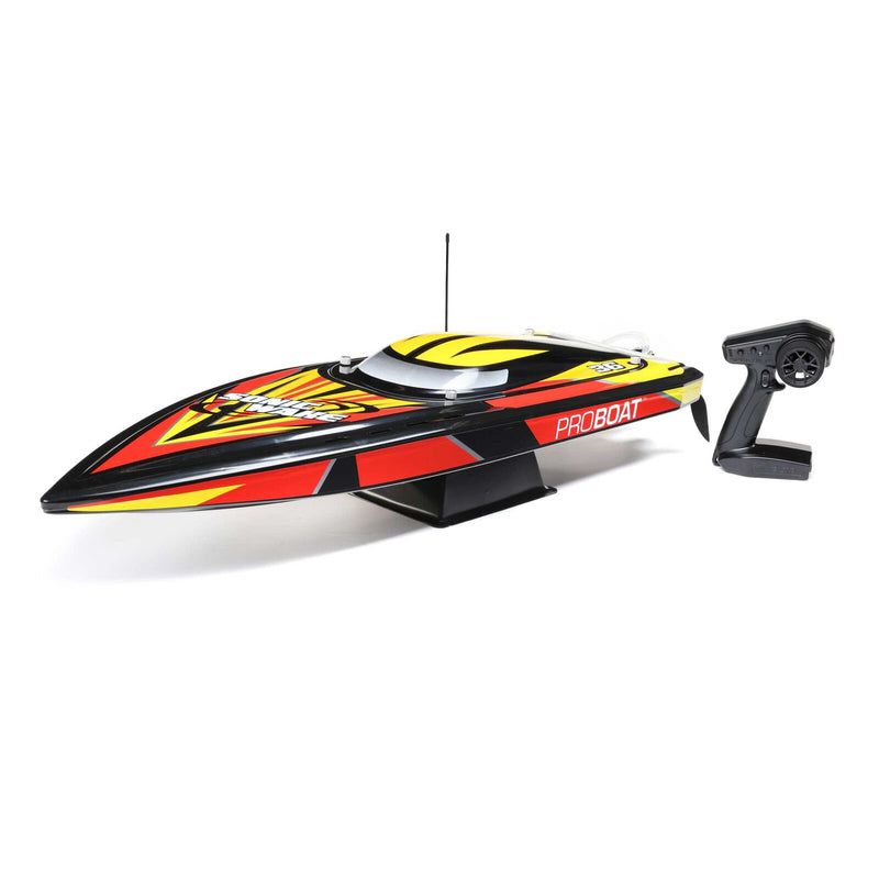 Pro Boat PRB08032V2T1 Black 36" Sonicwake Deep-V Self-Righting RTR Boat
