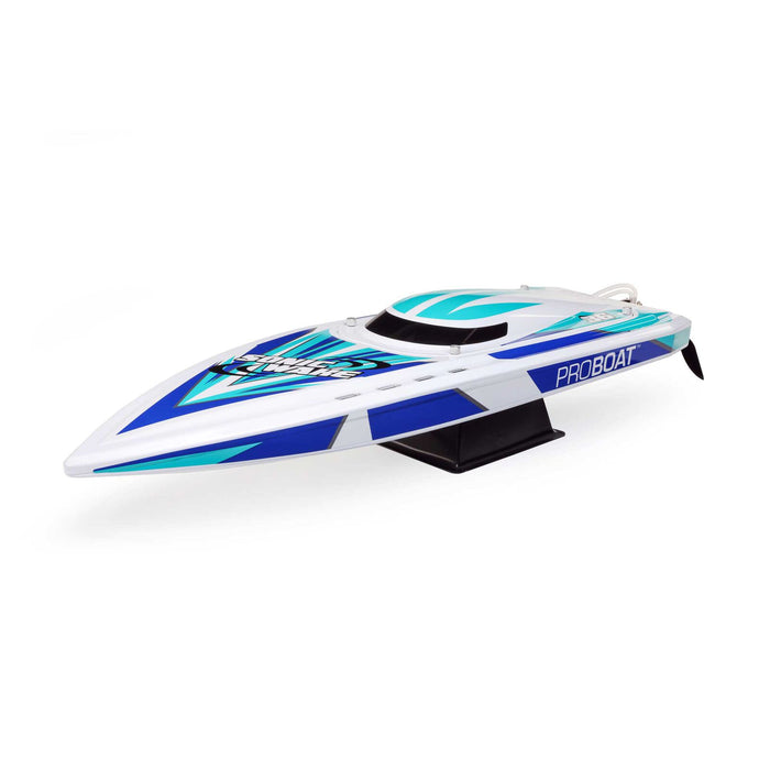 Pro Boat PRB08032V2T2 White 36" Sonicwake Deep-V Self-Righting RTR Boat