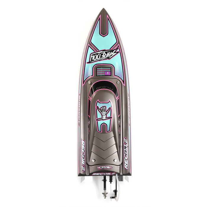 Pro Boat PRB08041T2 Shreddy Recoil 2 26" Deep-V Self-Righting RTR Boat