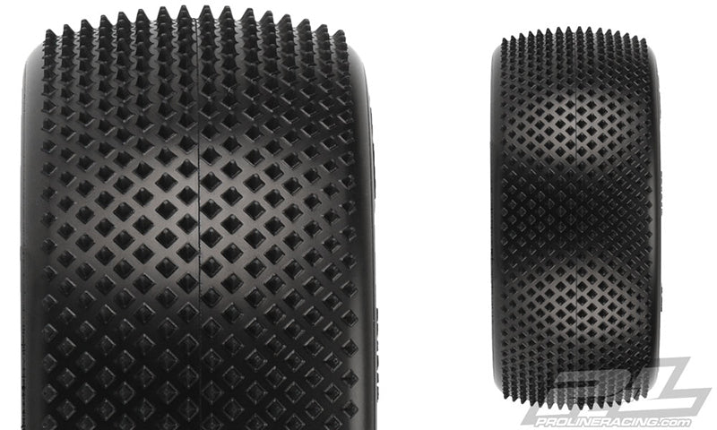 Pro-Line 10148-103 Prism SC Rear 2.2"/3.0" Z3 (Medium Carpet) for SC Trucks 2 Pack