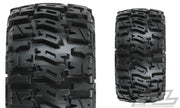 Pro-Line 10159-10 Trencher LP Tires Mounted on Black Raid Wheels for Rustler (2WD R 4x4 F/R) 1 Pair