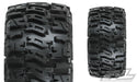 Pro-Line 10159-10 Trencher LP Tires Mounted on Black Raid Wheels for Rustler (2WD R 4x4 F/R) 1 Pair