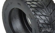 Pro-Line 10167-10 Street Fighter HP Belted Tires Mounted on Black Raid 3.8 17mm Hex Wheels 1 Pair