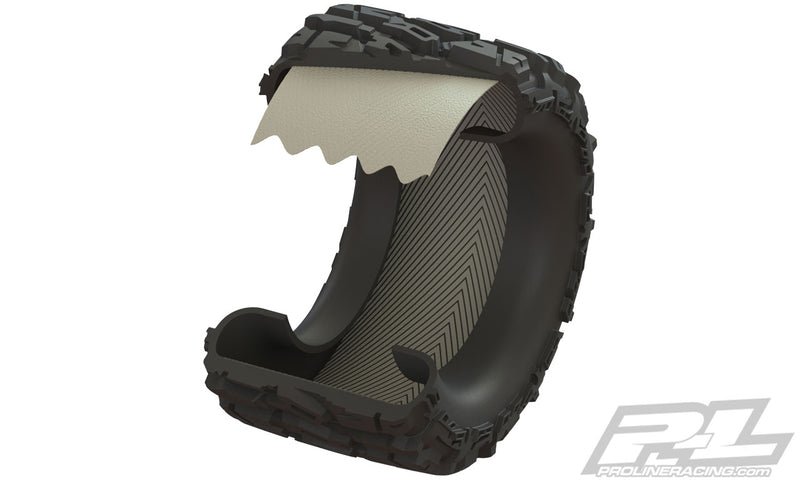 Pro-Line 10168-10 Trencher 2.8" All Terrain Tires Belted Truck Tires on Raid 2 Pack