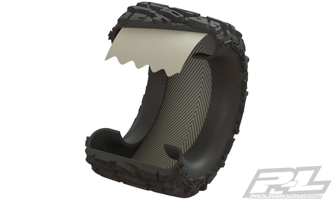 Pro-Line 10168-10 Trencher 2.8" All Terrain Tires Belted Truck Tires on Raid 2 Pack