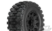 Pro-Line 10174-10 Badlands 2.8 Belted Tires Mounted on Raid 6x30 Wheels Stampede 2WD or 4x4