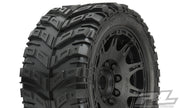 Pro-Line 10176-10 Masher X HP All Terrain Tires on Raid Black Wheels for X-Maxx 1 Pair