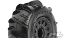 Pro-Line 10185-10 Dumont SC 2.2 / 3.0 Paddle Tires Mounted on Black Raid Wheels 2