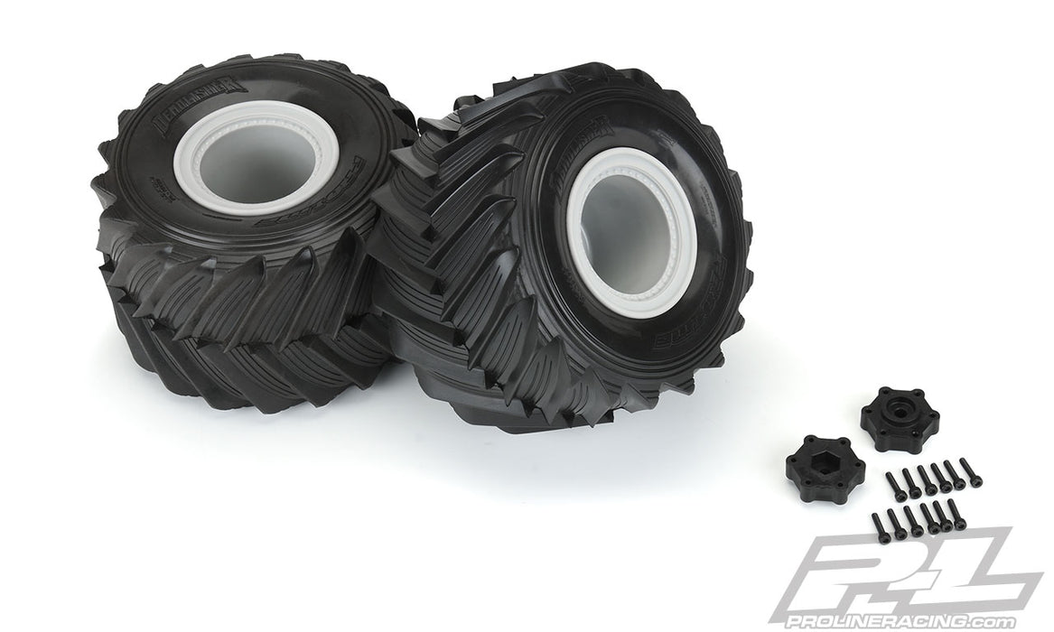 Pro-Line 10187-15 Demolisher 2.6"/3.5" Tires for LOSI LMT Mounted 2 Pack