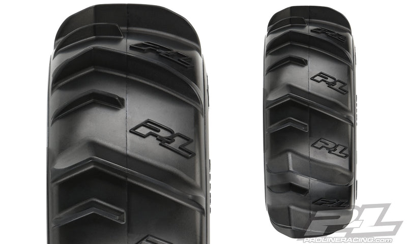 Pro-Line 10189-10 Dumont Paddle Tires Mounted on 17mm Wheels for Mojave 2 Pack
