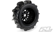 Pro-Line 10189-10 Dumont Paddle Tires Mounted on 17mm Wheels for Mojave 2 Pack