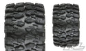 Pro-Line 10190-10 Hyrax 2.8 Tires Mounted on Raid Black Removable Hex Wheels 2 Pack