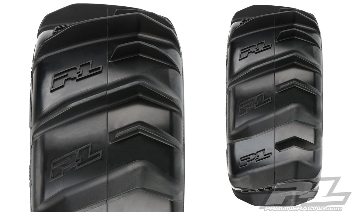 Pro-Line 10192-10 3.8" Dumont Paddle Tires Mounted on Wheels 2 Pack