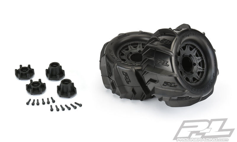 Pro-Line 10193-10 Dumont Front or Rear Paddle Tires for 2WD and 4x4 Stampede 2 Pack