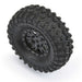 Pro-Line 10194-10 Hyrax 1.0" Truck Tires Mounted on Wheels 4 Pack