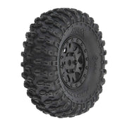 Pro-Line 10194-10 Hyrax 1.0" Truck Tires Mounted on Wheels 4 Pack