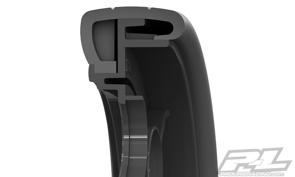 Pro-Line 10197-203 Front Runner Drag Slick S3 Drag Racing Front Tires 2 Pack