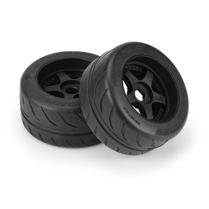Pro-Line 10200-10 1/7 Toyo Proxes R888R S3 Rear 53/107 2.9" BELTED Tires on 17mm 5 Spoke Wheels