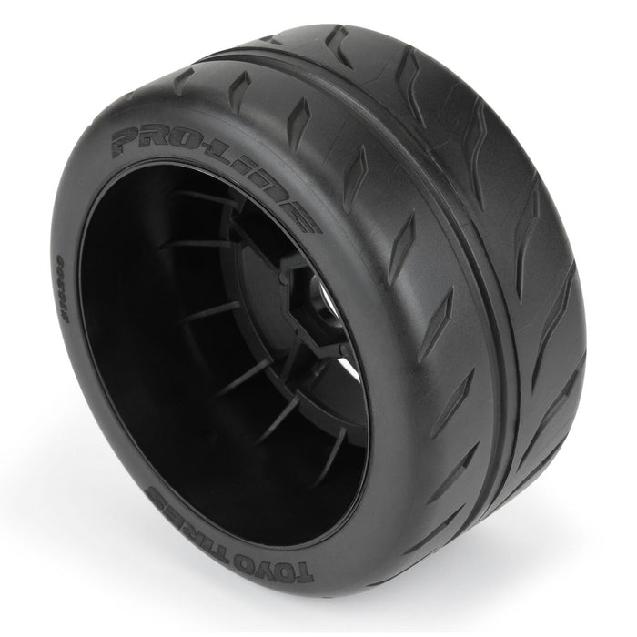 Pro-Line 10200-10 1/7 Toyo Proxes R888R S3 Rear 53/107 2.9" BELTED Tires on 17mm 5 Spoke Wheels