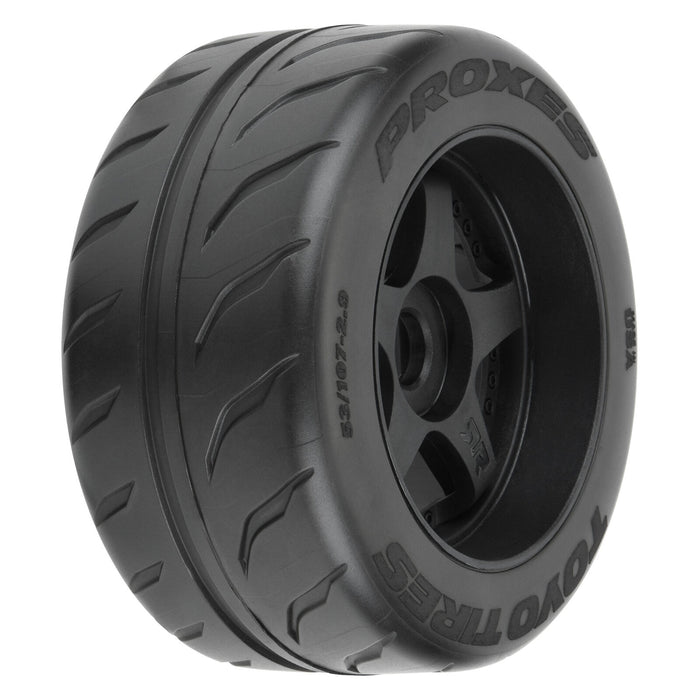 Pro-Line 10200-10 1/7 Toyo Proxes R888R S3 Rear 53/107 2.9" BELTED Tires on 17mm 5 Spoke Wheels