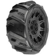 Pro-Line 10202-10 1/6 Sand/Snow Paddle Tires Mounted on 24mm Hex Wheels 1 Pair