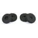 Pro-Line 10214-10 Super Swamper 1.0" Truck Tires Mounted on Wheels 7mm Black 4 Pack