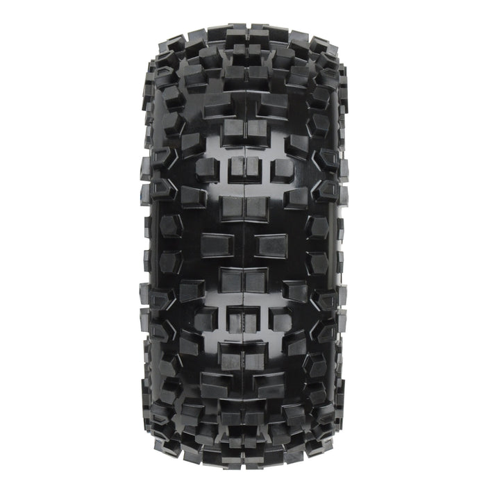 Pro-Line 1182-10 Badlands SC 2.2 / 3.0 Tires Mounted on Black Raid Wheels 2 Pack (2WD R 4x4 F/R)