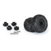 Pro-Line 1182-10 Badlands SC 2.2 / 3.0 Tires Mounted on Black Raid Wheels 2 Pack (2WD R 4x4 F/R)