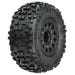 Pro-Line 1182-10 Badlands SC 2.2 / 3.0 Tires Mounted on Black Raid Wheels 2 Pack (2WD R 4x4 F/R)