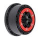 Pro-Line 2715-04 Sixer Rear SC 2.2 / 3.0 Red and Black Wheels 2 Pack