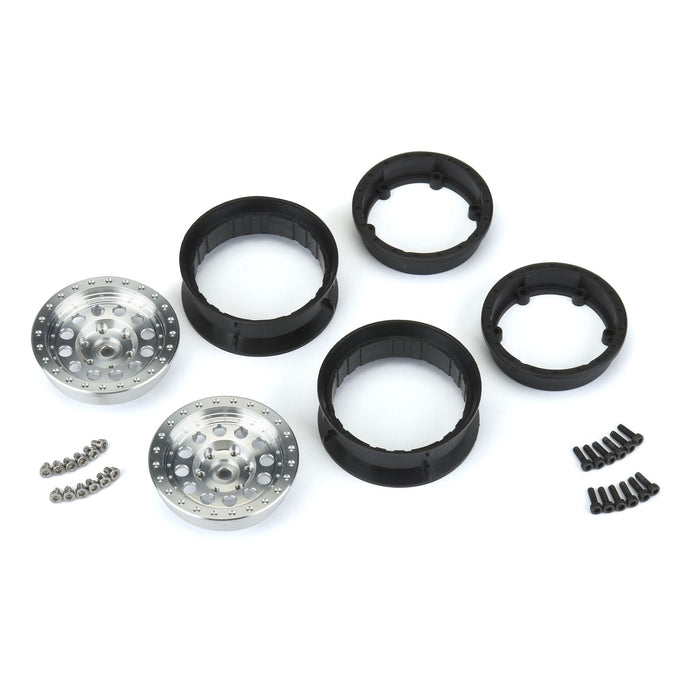 Pro-Line 2781-00 RockShoot 1.9" Aluminum Wheels for Crawlers 1 Pair