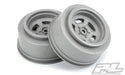 Pro-Line 2793-05 2.2" Slot Mag Stone Gray Rear Wheels for 2WD Slash and DR10 Drag Cars 1 Pair